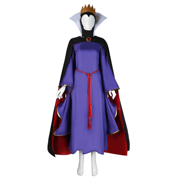 Evil Queen Costume Snow White 2025 Cosplay Halloween Carnival Suit