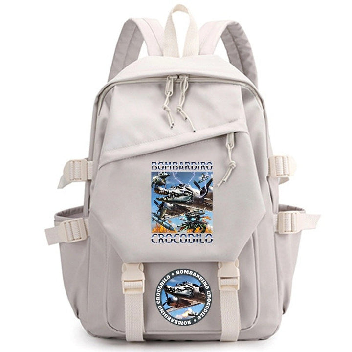 Italian Brainrot Backpack School Bag Travel Laptop School Shoulder Daypack Timcosplay