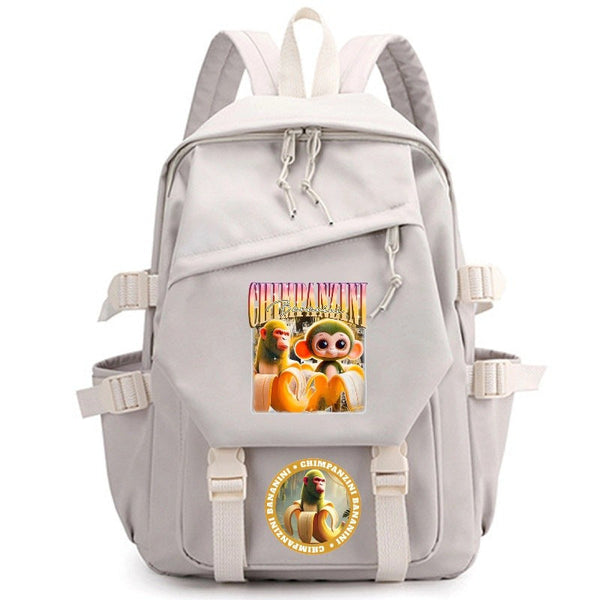Italian Brainrot Backpack School Bag Travel Laptop School Shoulder Daypack