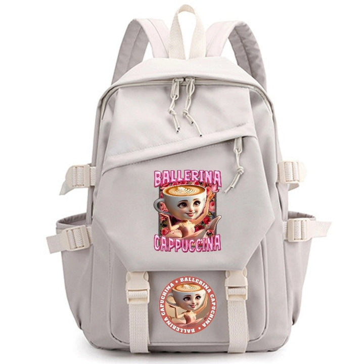 Italian Brainrot Backpack School Bag Travel Laptop School Shoulder Daypack Timcosplay