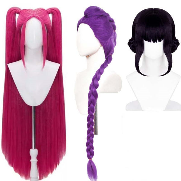 KPop Demon Hunters Wig Rumi Zoey Mira Wig