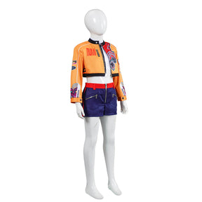 Kids Rumi Kpop Demon Hunter Costume Rumi Yellow Outfit Girls – Timcosplay