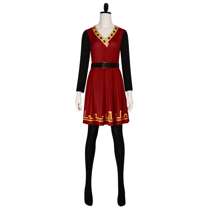Adult Lord Farquaad Costume Women Halloween Outfit with Wig - Timcosplay