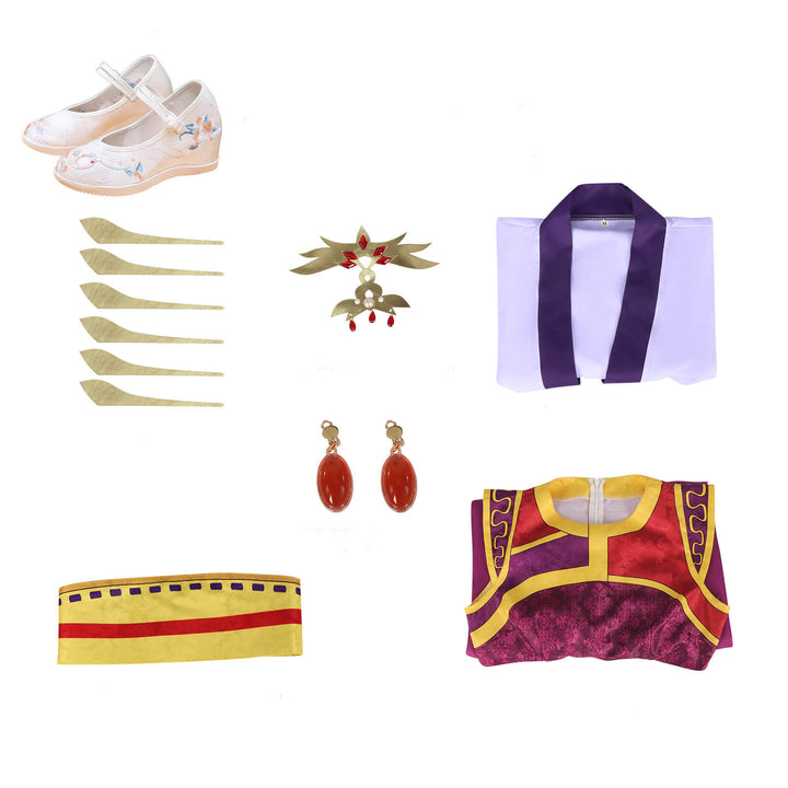 Loulan Costume The Apothecary Diaries Cosplay Carnival Halloween Outfit - Timcosplay