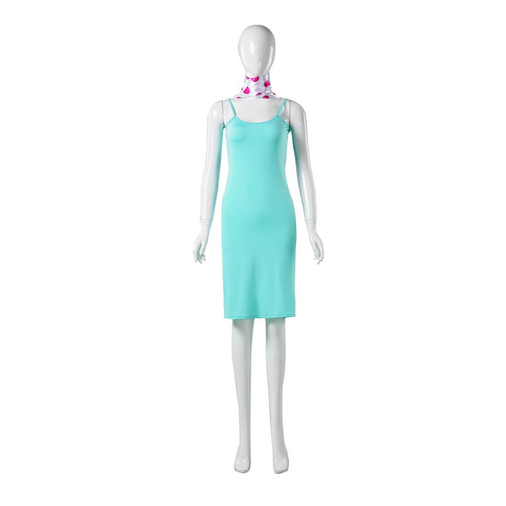 Lucy Wilde Costume Blue Coat Dress Halloween Outfit - Timcosplay