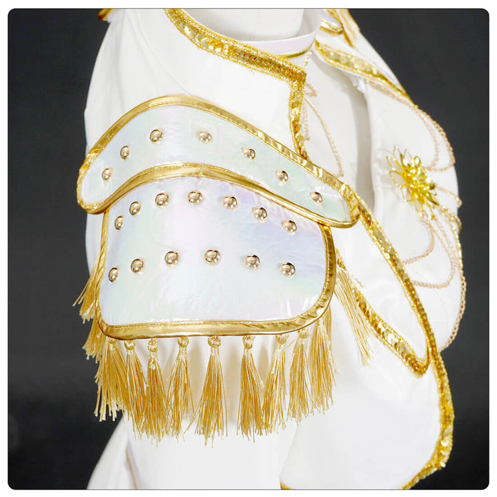 Mira Kpop Demon Hunters Costume White Dance Outfit Halloween Cosplay Suit Timcosplay