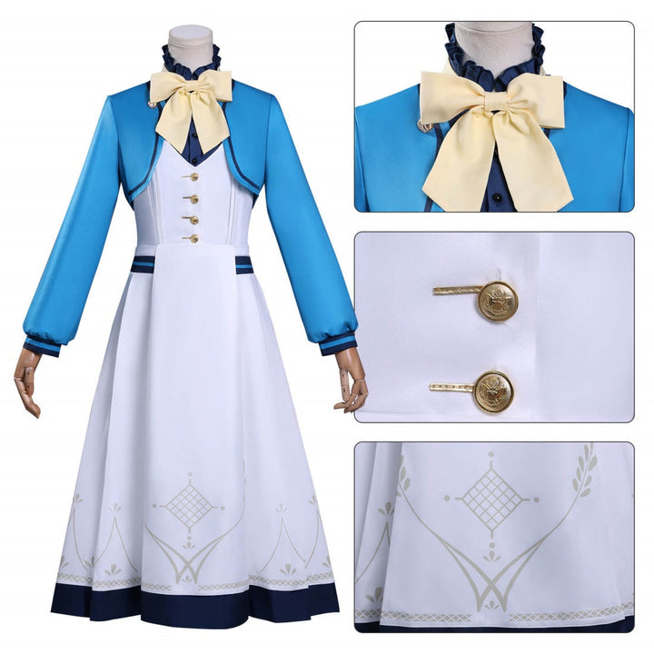 Monica Everett, Monika Evaretto Silent Witch Cosplay Costume Halloween Outfit Timcosplay