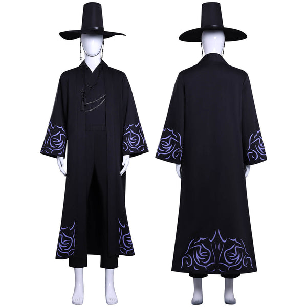 Saja Boys Jinu Costume Kpop Demon Hunters Adult and Kids