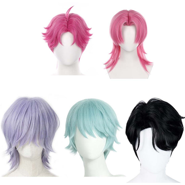 KPop Demon Hunters Wig Saja Boys Jinu Baby Abby Mystery Romance Wig
