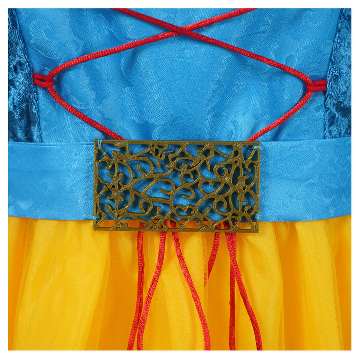 Deluxe Snow White Costume 2025 Halloween Copslay Outfit Timcosplay