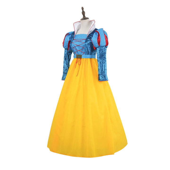 Deluxe Snow White Costume 2025 Halloween Copslay Outfit Timcosplay