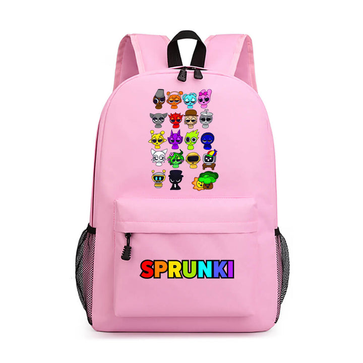 Sprunki Backpack Teenager School Shoulder Bag Travel Viking Bag Timcosplay