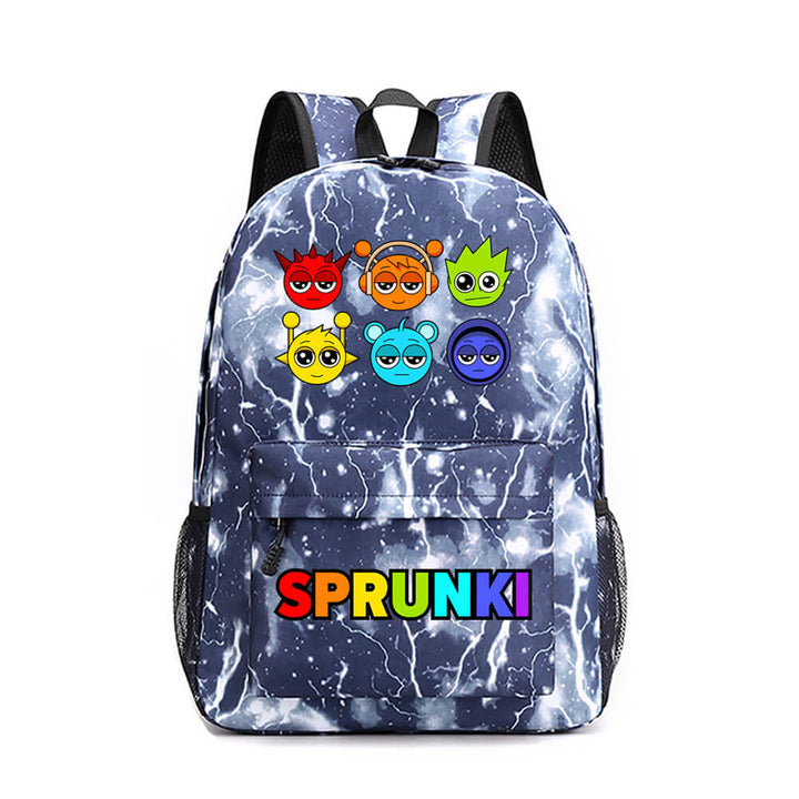 Sprunki Backpack Teenager School Shoulder Bag Travel Viking Bag Timcosplay