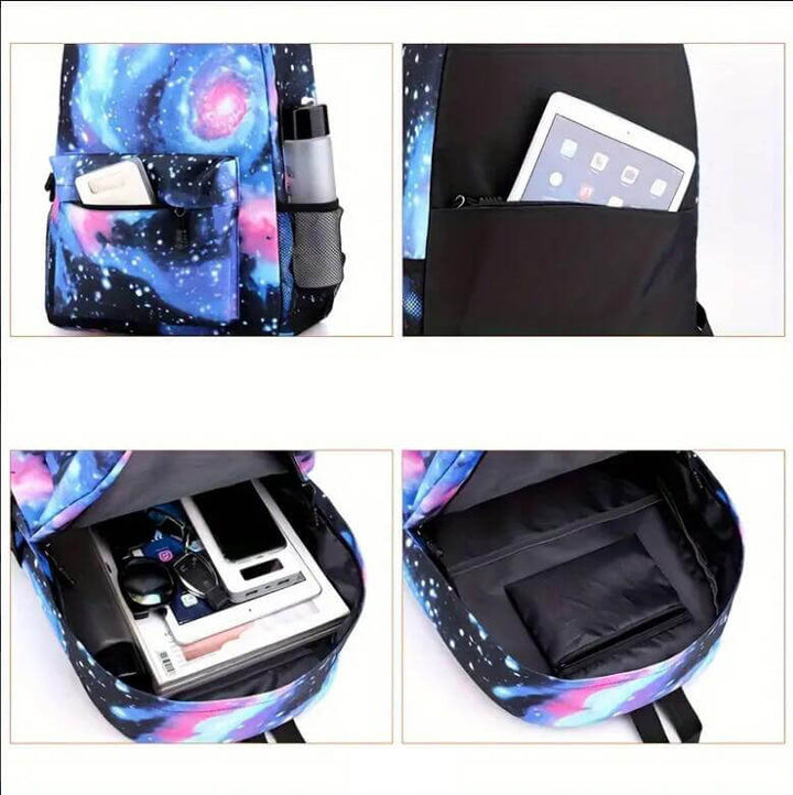Sprunki Backpack Teenager School Shoulder Bag Travel Viking Bag Timcosplay