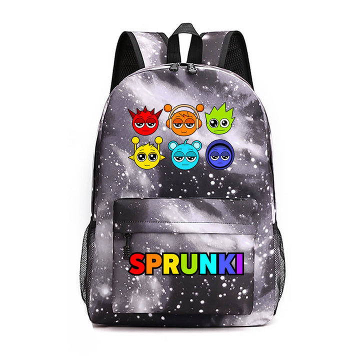 Sprunki Backpack Teenager School Shoulder Bag Travel Viking Bag Timcosplay