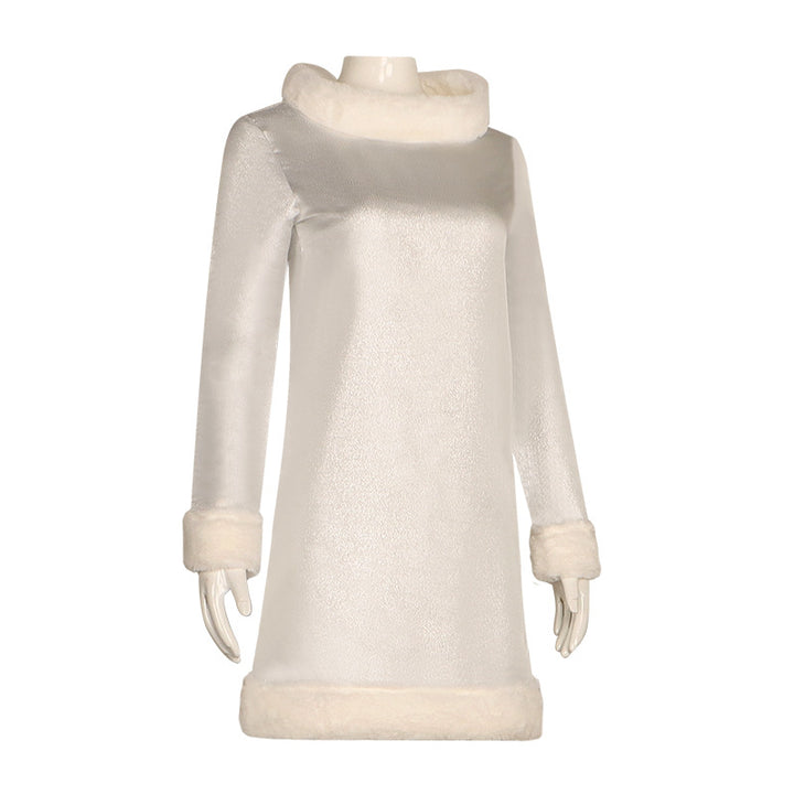 Wednesday Enid Sinclair White Costume Halloween Enid White Dress With Wig Timcosplay