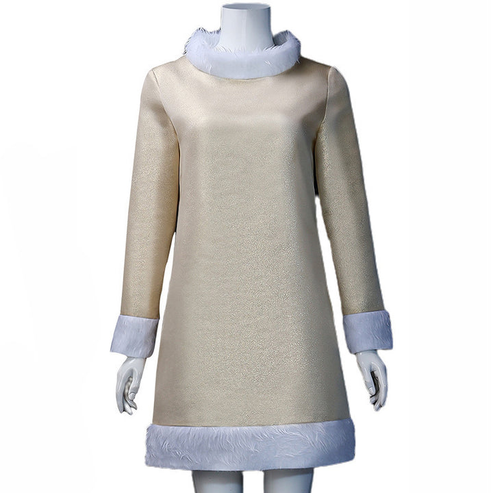 Wednesday Enid Sinclair White Costume Halloween Enid White Dress With Wig Timcosplay