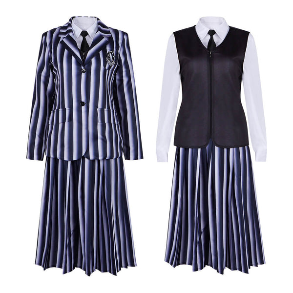 Wednesday Addams Costume Wednesday Season 2 Halloween Cosplay Outfit