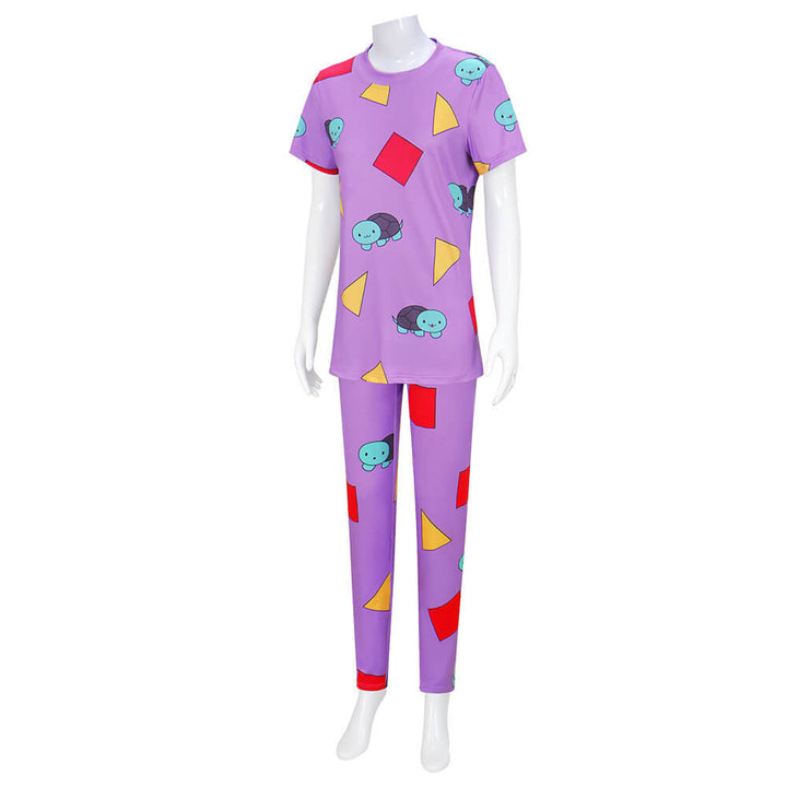Zoey Costume Kpop Demon Hunters Cosplay Sleepwear Halloween Outfit Timcosplay