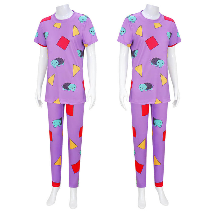 Zoey Costume Kpop Demon Hunters Cosplay Sleepwear Halloween Outfit Timcosplay
