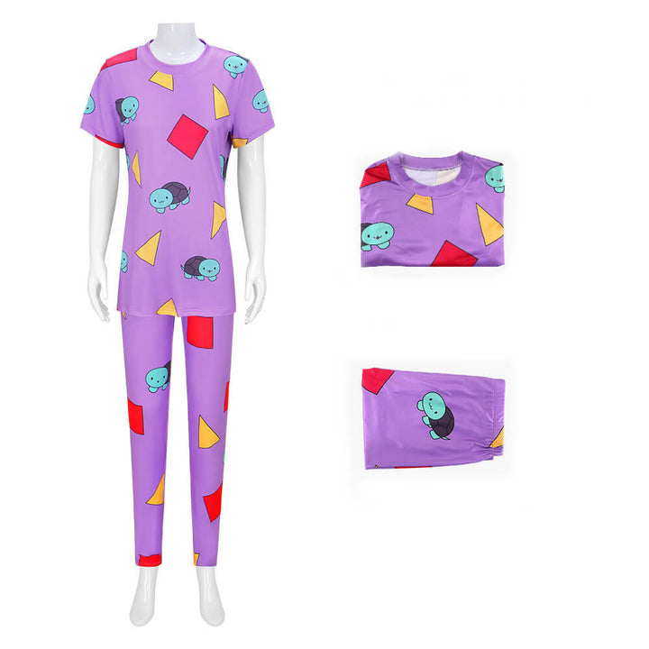 Zoey Costume Kpop Demon Hunters Cosplay Sleepwear Halloween Outfit Timcosplay