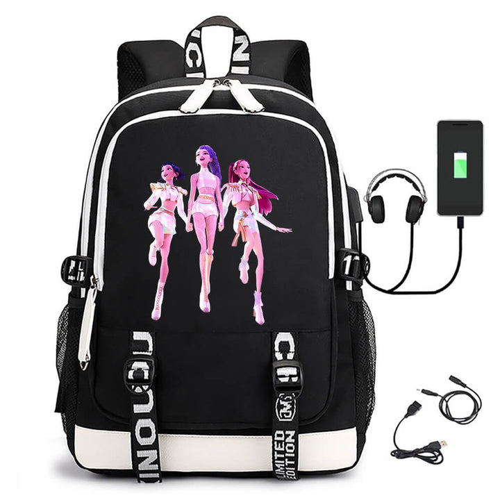 KPop Demon Hunters Backpack School Shoulder Bag Timcosplay Timcosplay