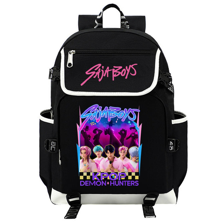 Kpop Demon Hunters Saja Boys Backpack Timcosplay